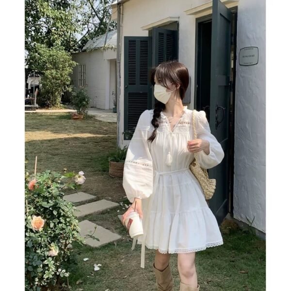 Product image for Cutout Long-Sleeve Dress