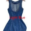 Slim-Fit Sleeveless Bow Dress — image 6