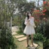Cutout Long-Sleeve Dress — image 4