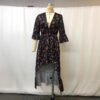 Printed Denim Patchwork Dress — image 2